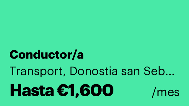 Conductor/a