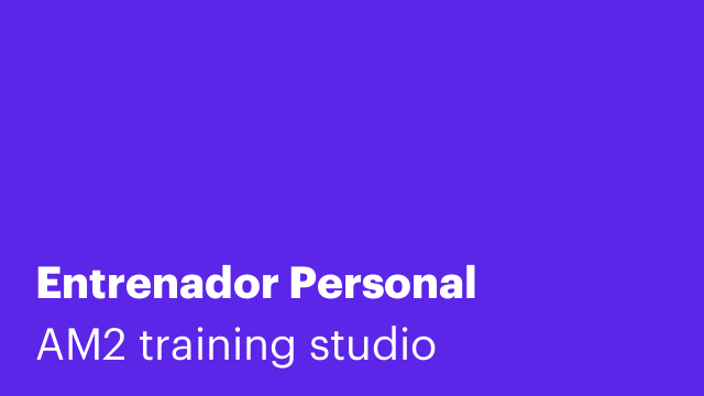 Entrenador Personal