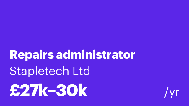 Repairs administrator