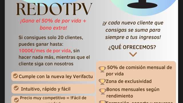 ¡Buscamos Comerciales para nuestro TPV !