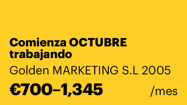 Comienza OCTUBRE trabajando Teleoperadores/as con y SIN EXPERIENCIA