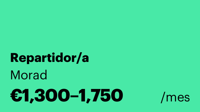 Repartidor/a