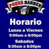 Poker barber,43001 logo