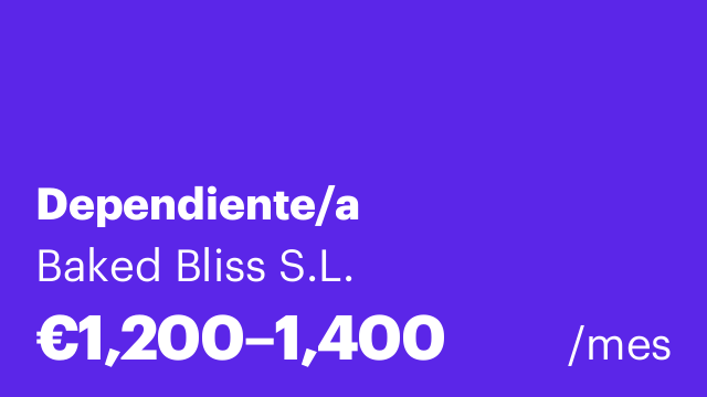 Dependiente/a