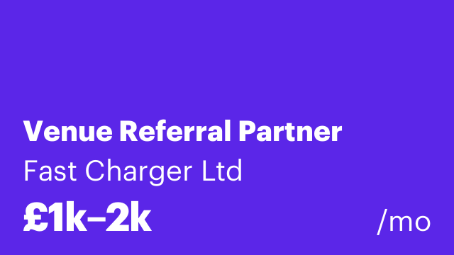 Venue Referral Partner