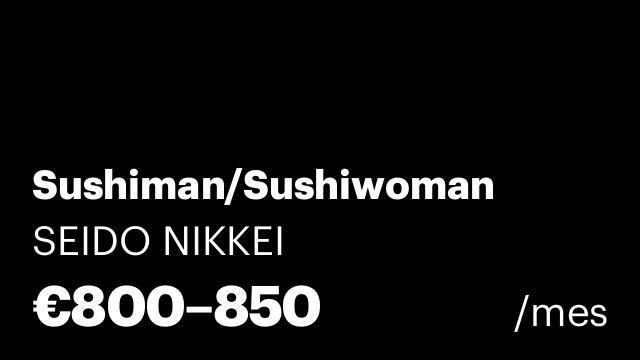 Sushiman/Sushiwoman