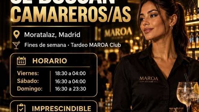 Camarero/a bar de copas