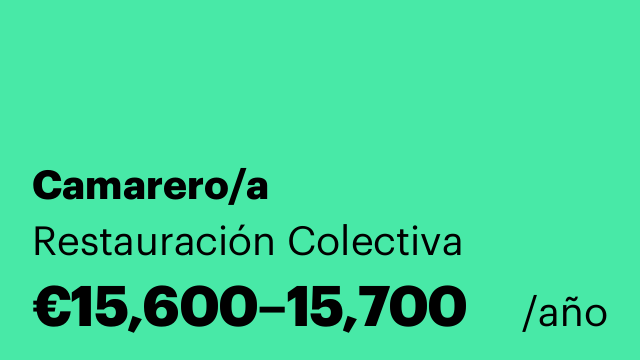 Camarero/a