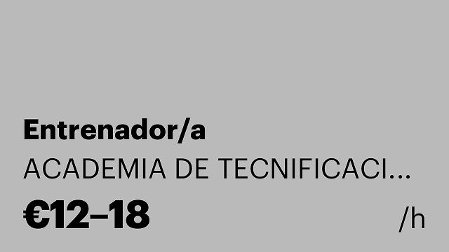 Entrenador/a
