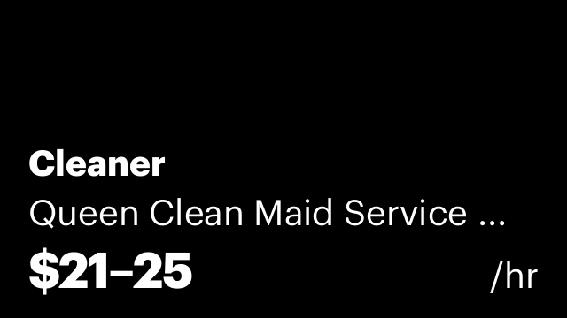 Cleaner