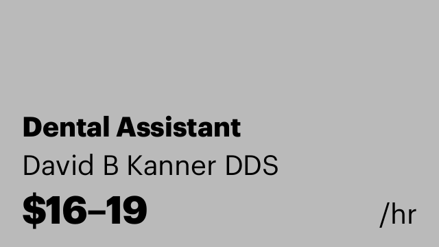 Dental Assistant