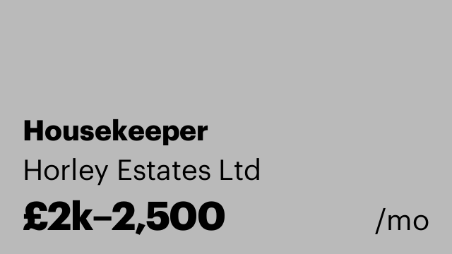 Housekeeper
