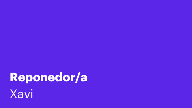 Reponedor/a