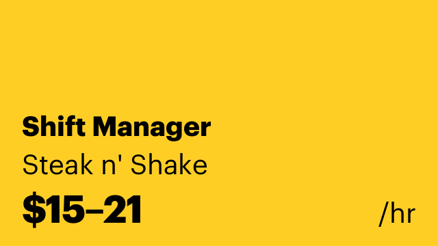 Shift Manager