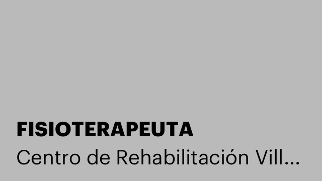 FISIOTERAPEUTA