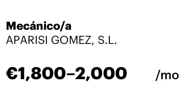 Mecánico/a