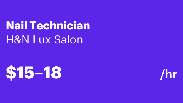 Nail Technician