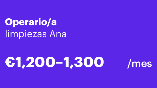 Operario/a