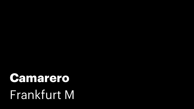 Camarero