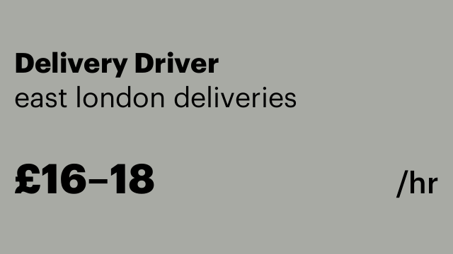 Delivery Driver