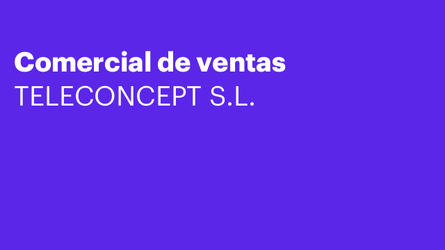 Comercial de ventas