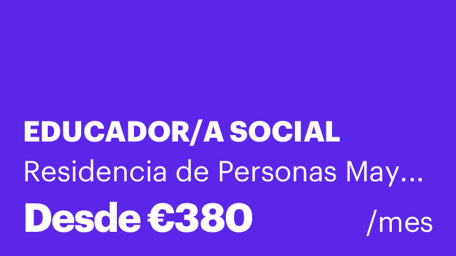 EDUCADOR/A SOCIAL