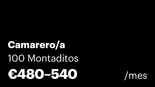 Camarero/a