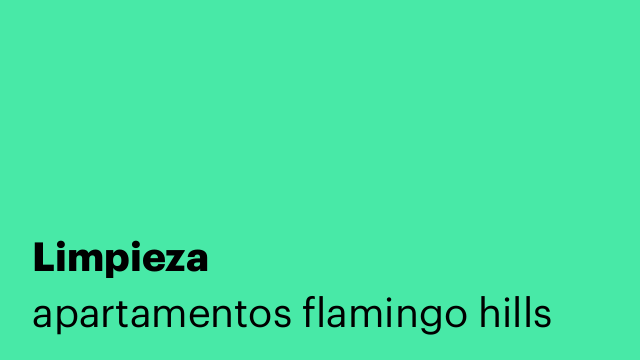 Limpieza