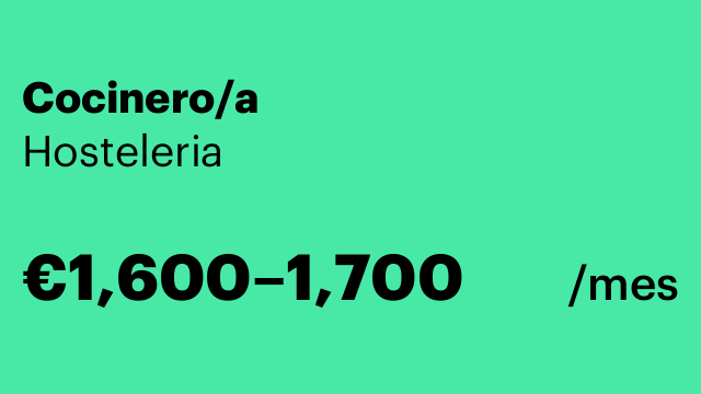 Cocinero/a
