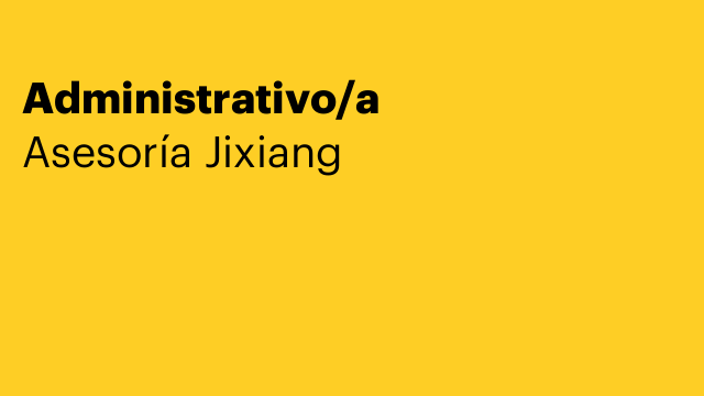 Administrativo/a