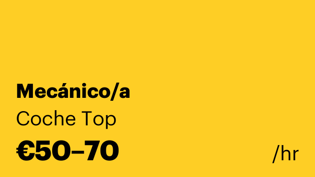 Mecánico/a
