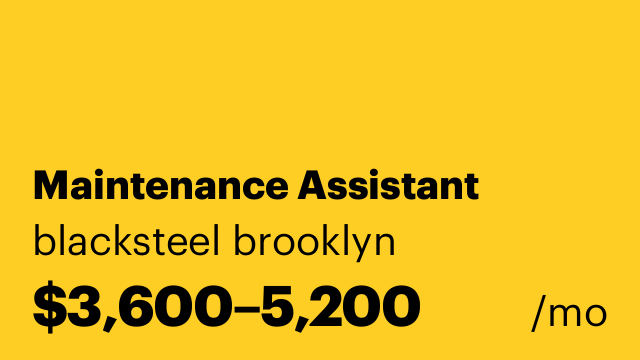 Maintenance Assistant