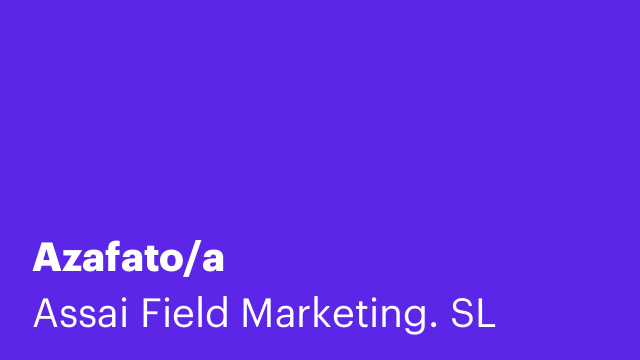 Azafato/a