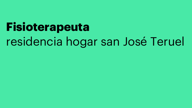 Fisioterapeuta