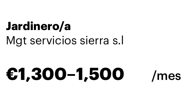 Jardinero/a