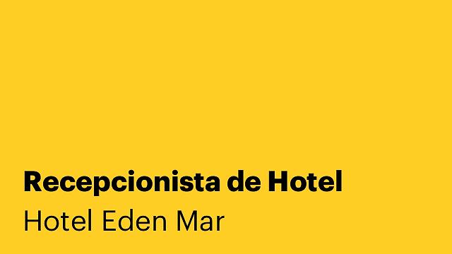 Recepcionista de Hotel