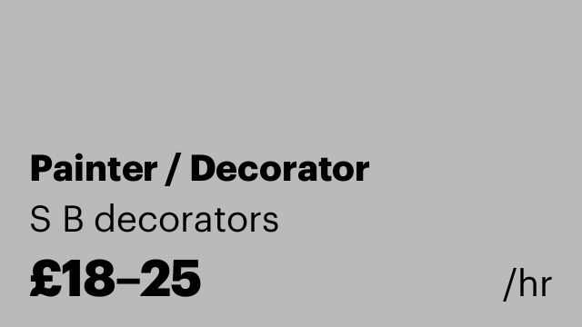 Painter / Decorator