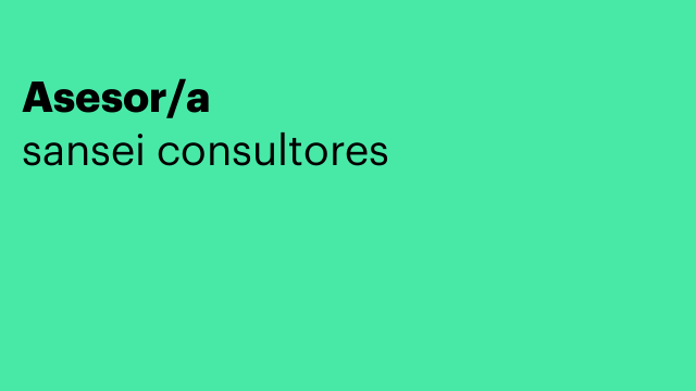 Asesor/a