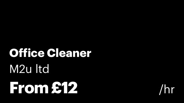 Office Cleaner