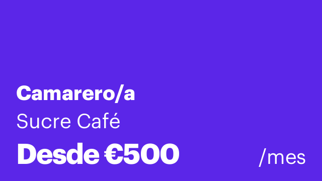 Camarero/a