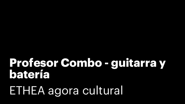 Profesor Combo - guitarra y batería
