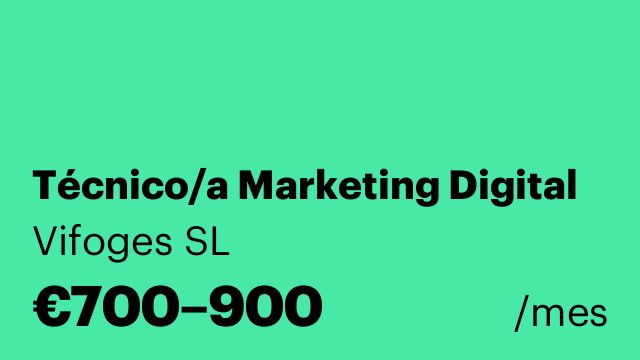 Técnico/a Marketing Digital