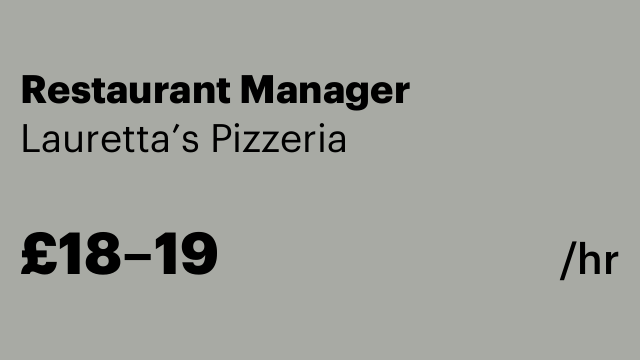 Restaurant Manager