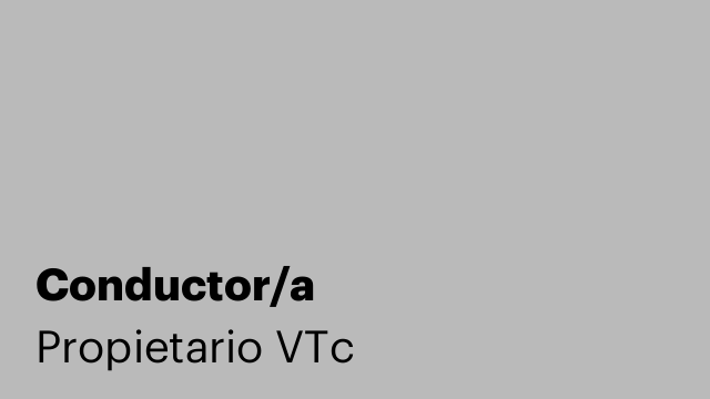 Conductor/a