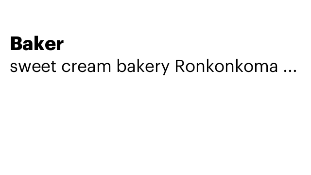 Baker
