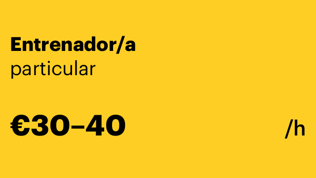 Entrenador/a