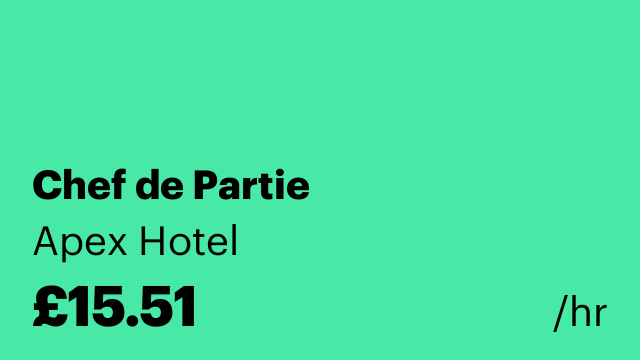 Chef de Partie
