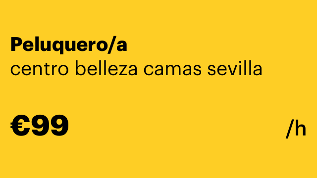 Peluquero/a