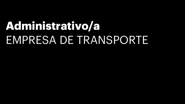 Administrativo/a