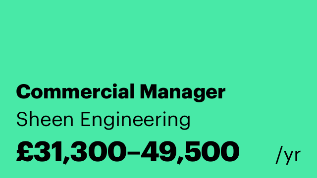 Commercial Manager
